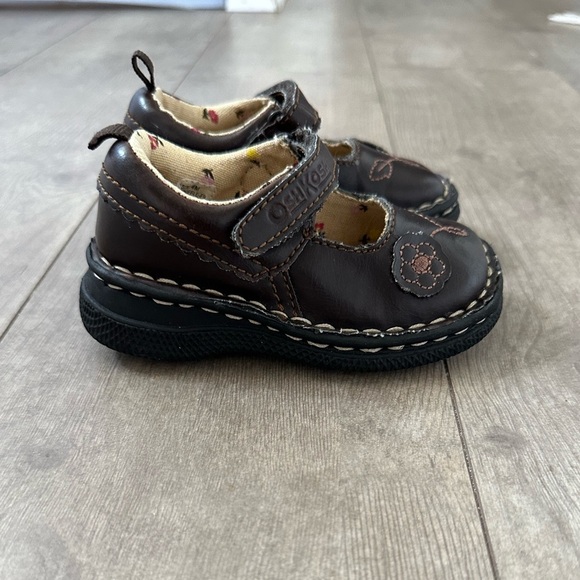 VTG OshKosh B’Gosh Genuine Mary Janes Floral Baby Girl 4M - Picture 11 of 16